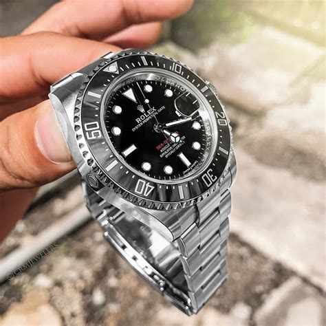 rolex sea dweller band lettering|Rolex wristband number.